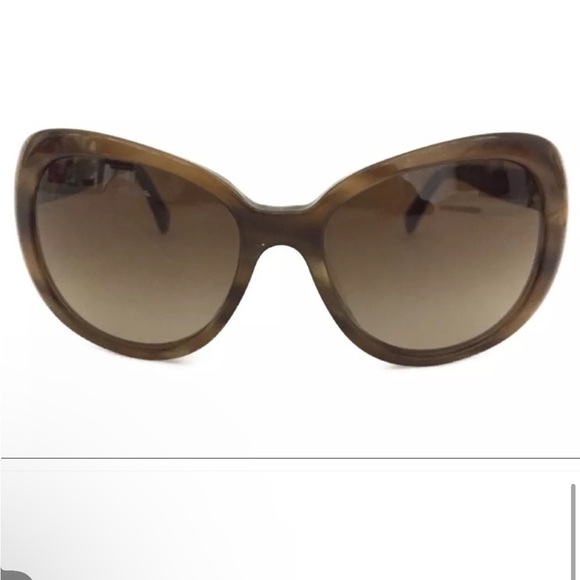 CHANEL Swarovski Crystal Flower Logo CC Brown Frame Sunglasses + Dust Bag 5151-B - Picture 13 of 14